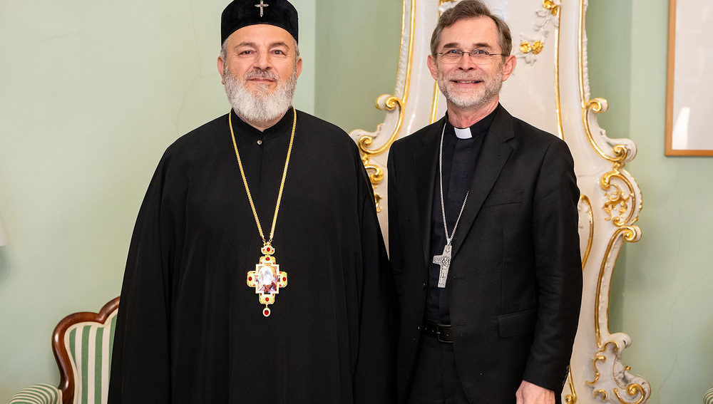 Erzbischof Grünwidl empfängt orthodoxen Metropoliten Isaak