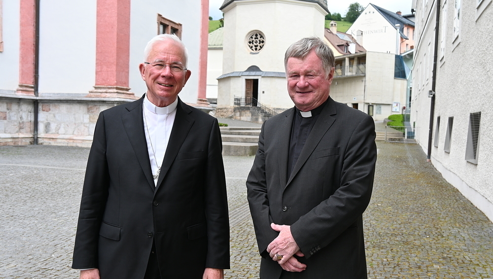 Erzbischof Lackner und Bischof Scheuer. 