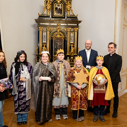 Sternsinger bei eEBS Grünwidl / Erzdiözese Wien/ Schönlaub, Stephan Schönlaub