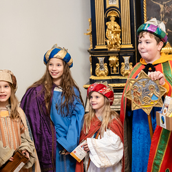 Sternsinger beim Kardinal / Erzdiözese Wien/ Schönlaub