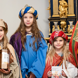 Sternsinger beim Kardinal / Erzdiözese Wien/ Schönlaub